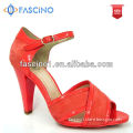 New design leather lady sandal